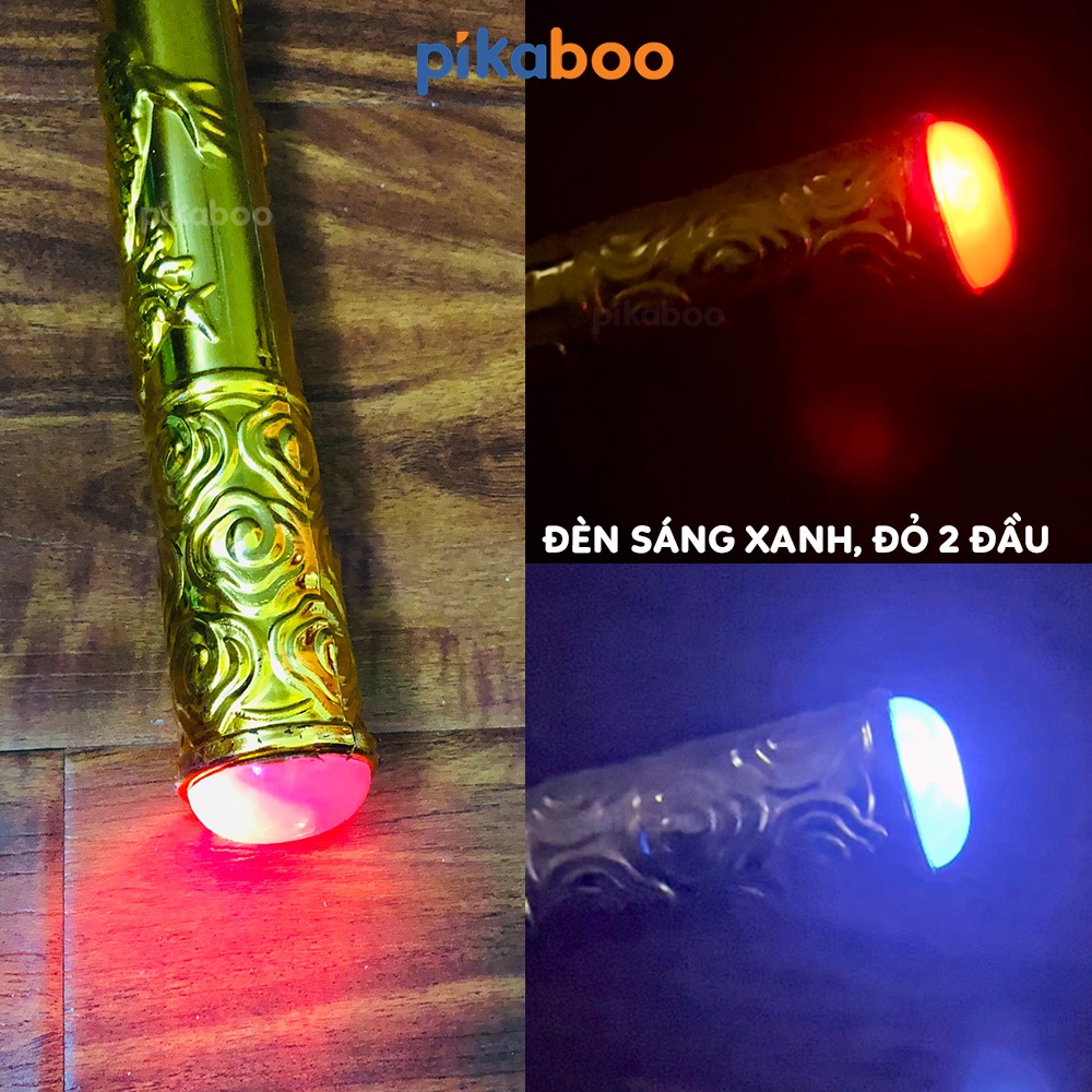 (Summer Sale 50%) Đồ chơi Gậy phát sáng Tôn Ngộ Không Pikaboo chất liệu nhựa đã được kiểm định an toàn cho trẻ từ 3 tuổi