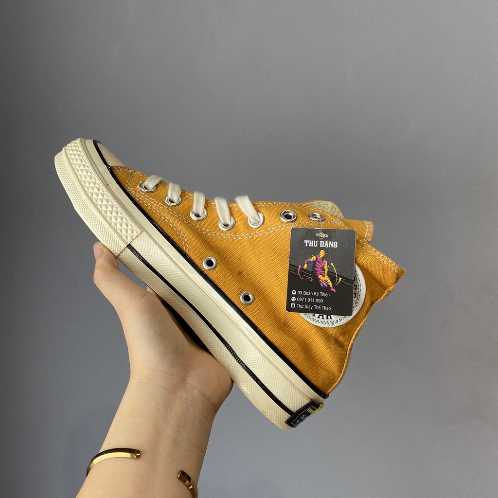 [𝗕𝗮́𝗻 𝗹𝗼̂̃ 𝘃𝗼̂́𝗻] Giày thể thao,Giày sneaker Cv vàng cao