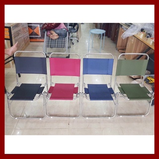 Ghế dù giã ngoại  trà chanh khung inox thiếc kế chắc chắn kimchi