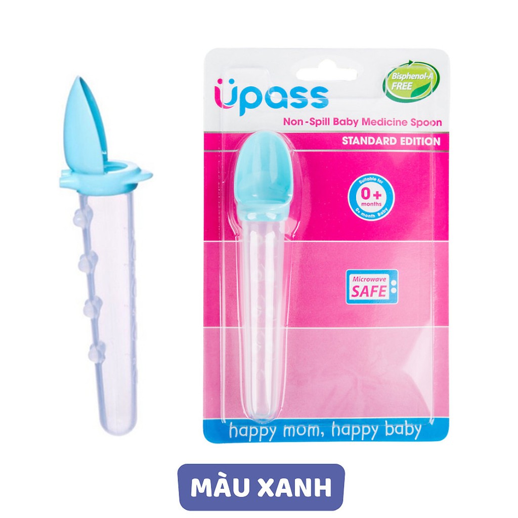 [CHUBBYSHOP] Thìa uống thuốc chống đổ cho bé Upass Thái Lan