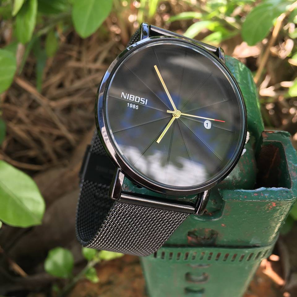 [SIÊU SỈ] Đồng Hồ Nam Nibosi Dây Lưới Chính Hãng Tặng Vòng Tay Tì Hưu | BigBuy360 - bigbuy360.vn