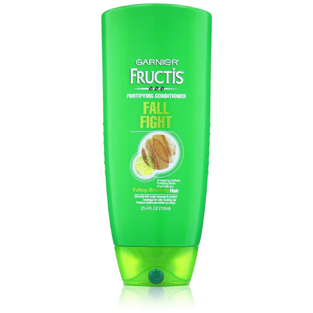 Kem xả ngăn tóc rụng Garnier Fructis Fall Fight Conditioner For Falling Breaking Hair 750ml (Mỹ)