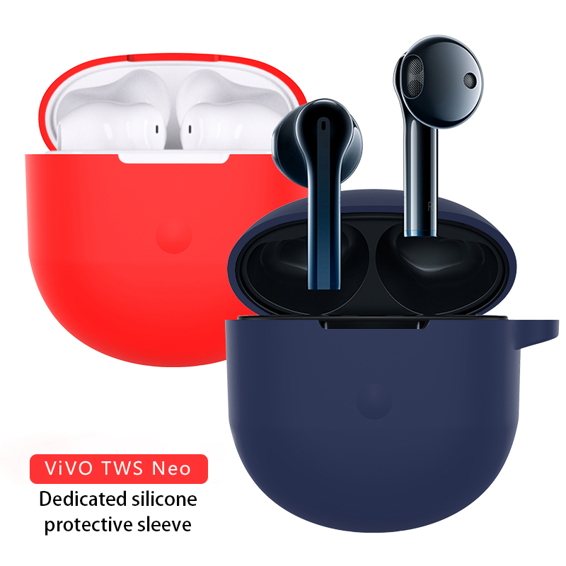 Hộp Đựng Tai Nghe Bluetooth Không Dây Vivo Tws Neo Bằng Silicone