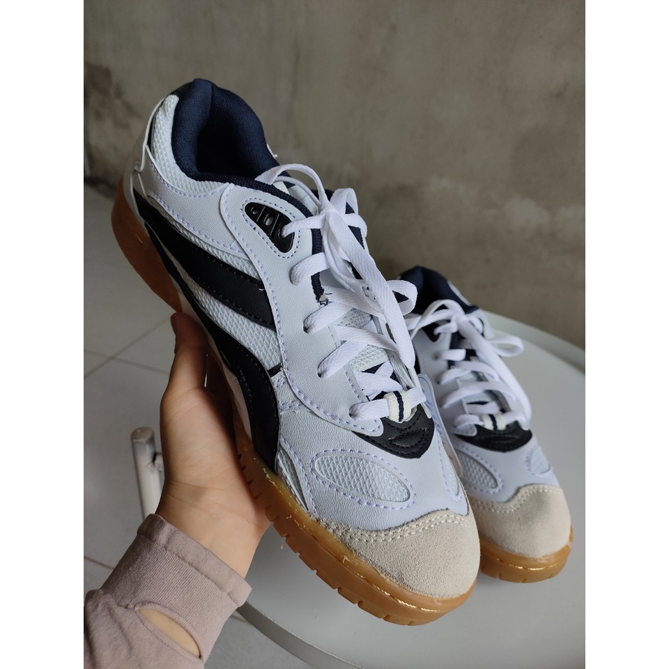 Giày cầu lông ASIA bóng chuyền bóng bàn chạy bộ đế kếp nam-nữ có khâu đế size 38-44