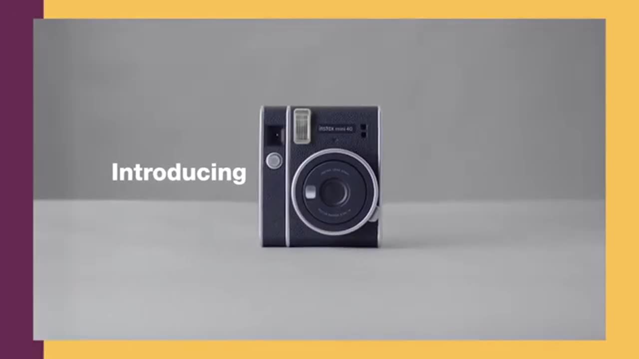 FUJIFILM INSTAX MINI 40 (TẶNG KÈM 1 HỘP FILM 10 TẤM) - Máy ảnh lấy liền - Hàng Chính Hãng | BigBuy360 - bigbuy360.vn