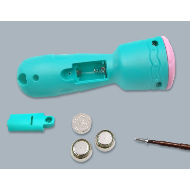 Đồ chơi đèn pin chiếu hình 24 hình - kèm pin - phiên bản to - đẹp - bàn chiếu vẽ cho bé khám phá