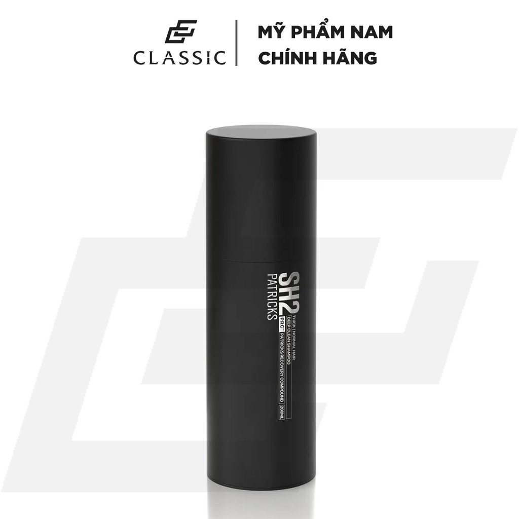 Dầu Gội PATRICKS SH2 Deep Clean Shampoo 200ml
