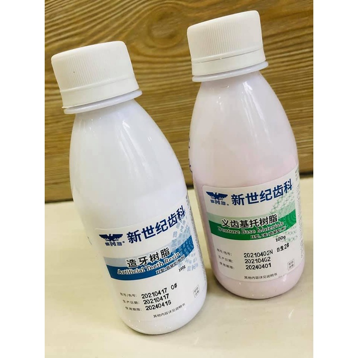 Bột nhựa tự cứng SND Đài Loan các màu chai 100g