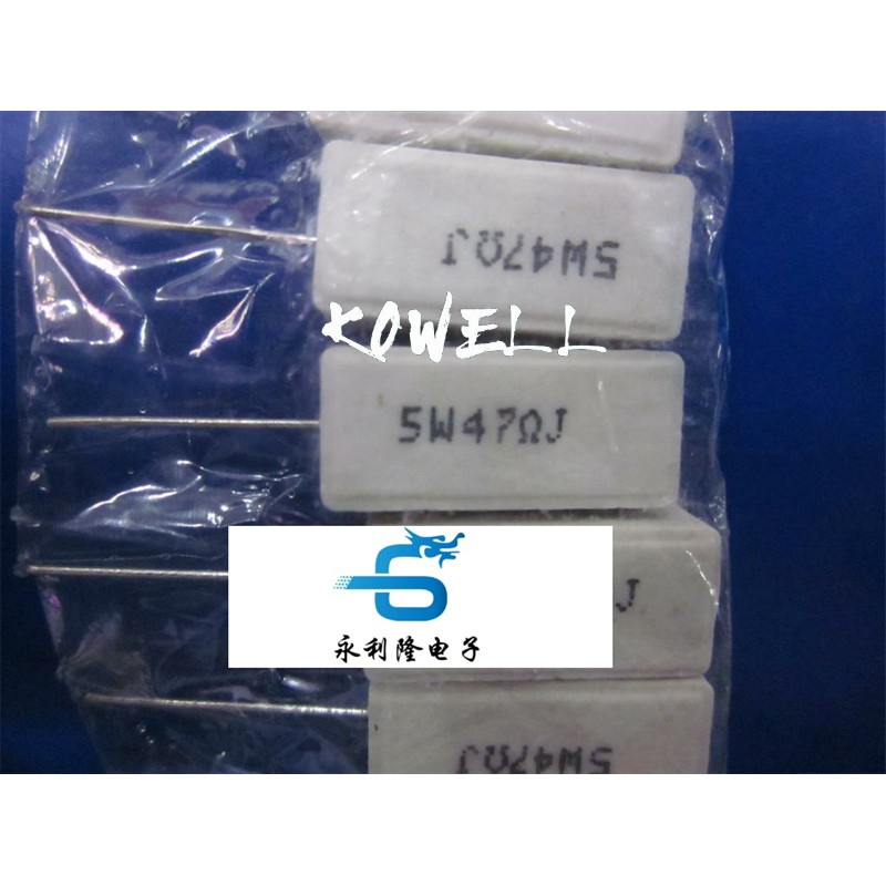10 cái - Trở sứ 5W 47 Ôm.