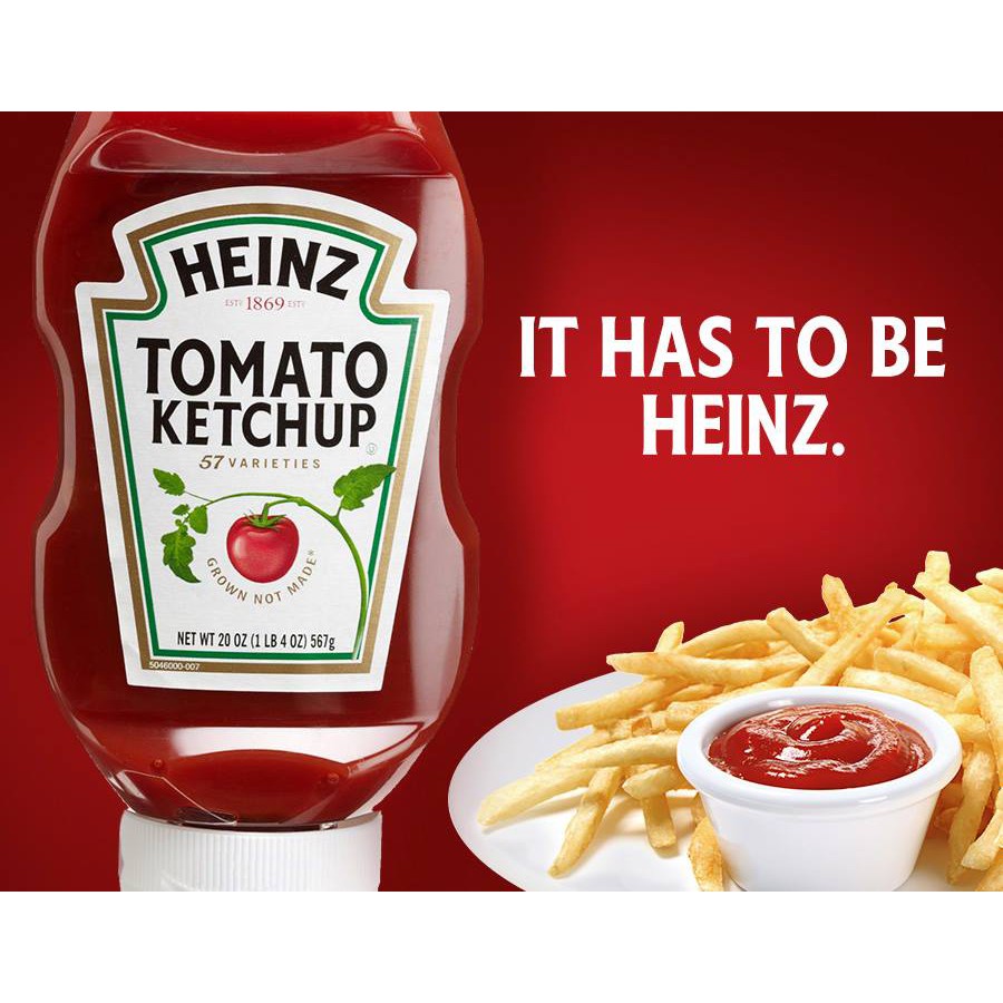 Tương Cà Chua Úp Ngược HEINZ 397g