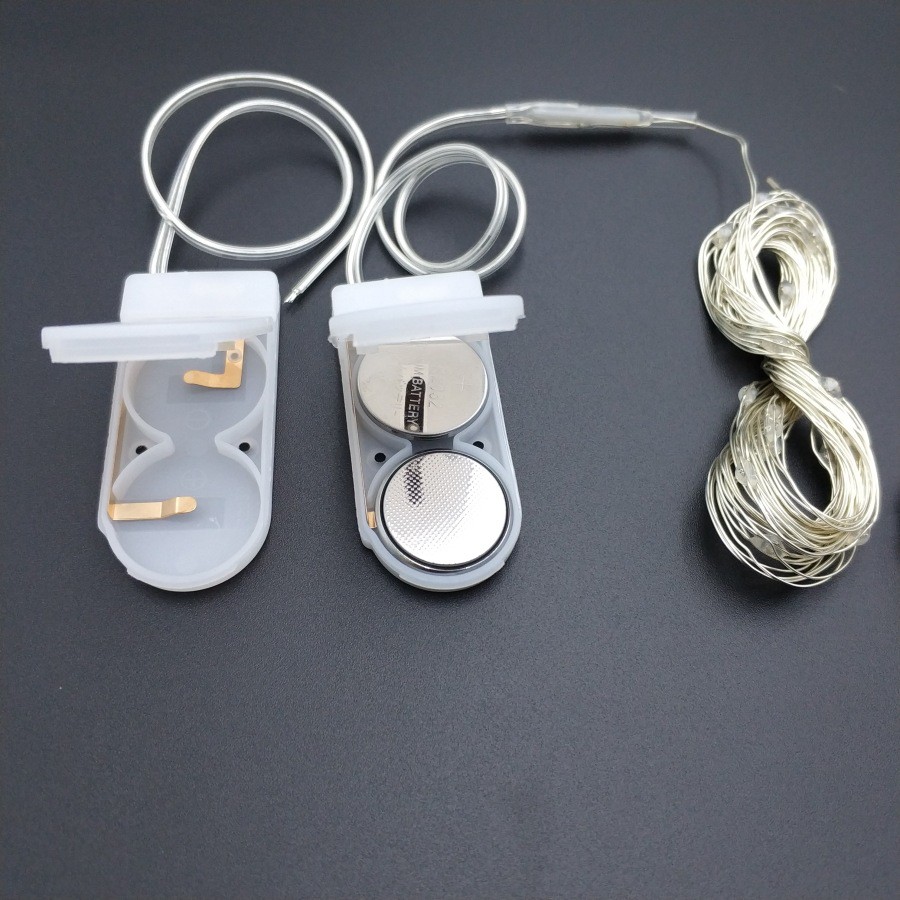 Dây đèn LED 10-20-30 bóng trang trí không thấm nước tặng kèm pin | BigBuy360 - bigbuy360.vn