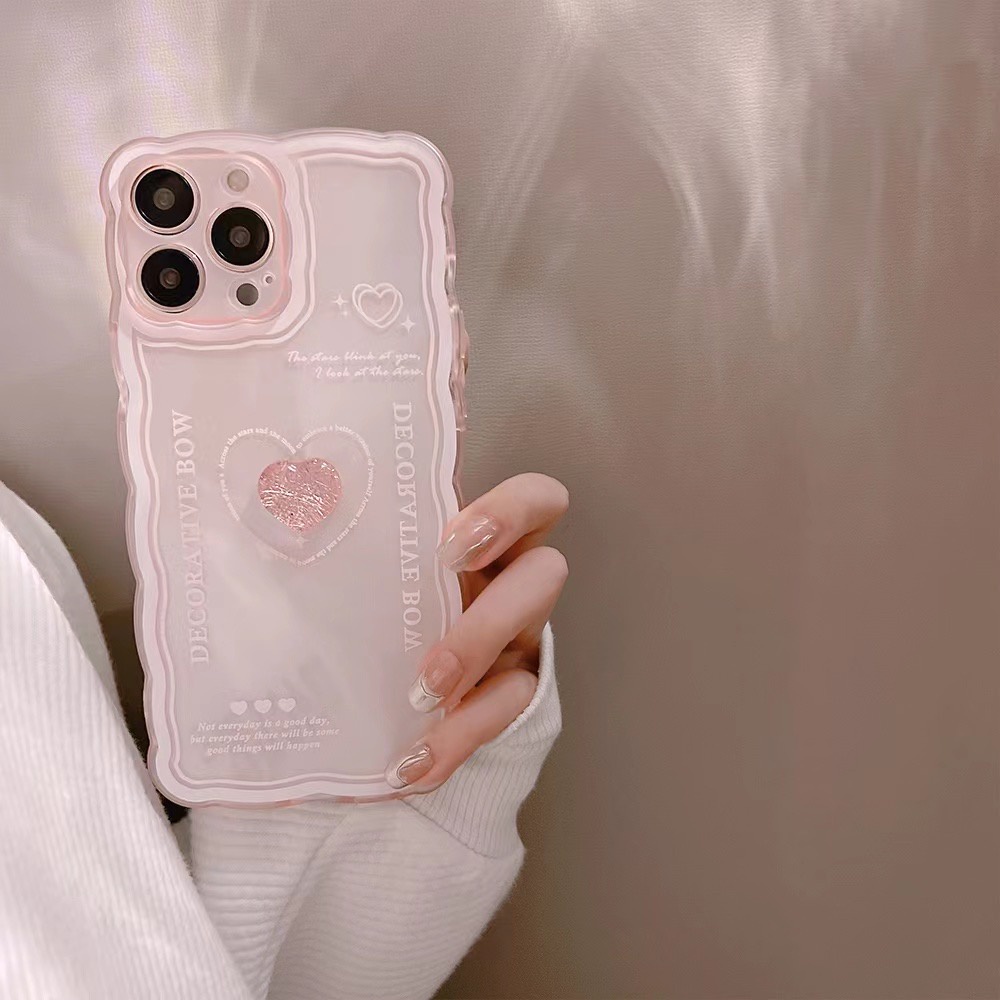 Ốp Điện Thoại tpu Trong Suốt Họa Tiết Hoạt Hình Cho iphone 13 pro max ins12 pro max x/xs max11 pro max 7plus xsmax