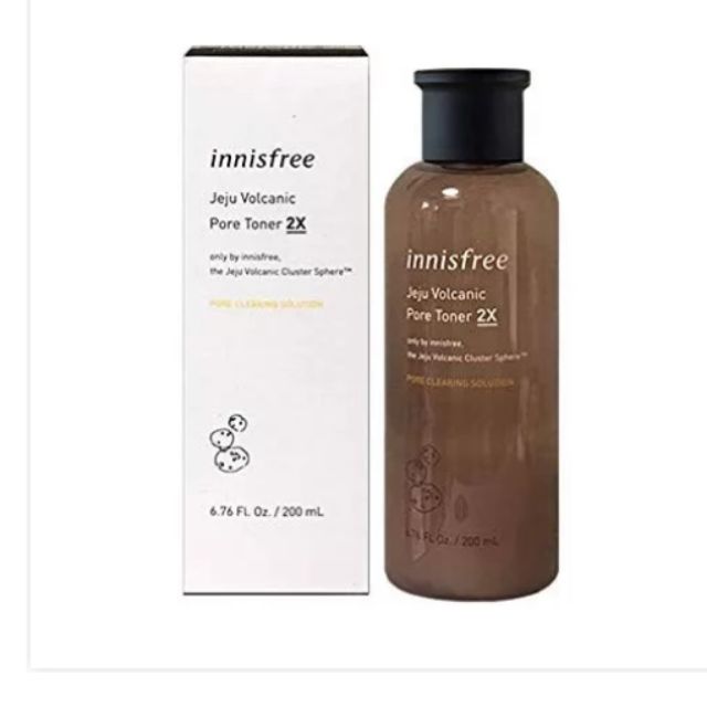 Nước Hoa Hồng Innisfree Jeju Volcanic Pore Toner 2X 200ml
