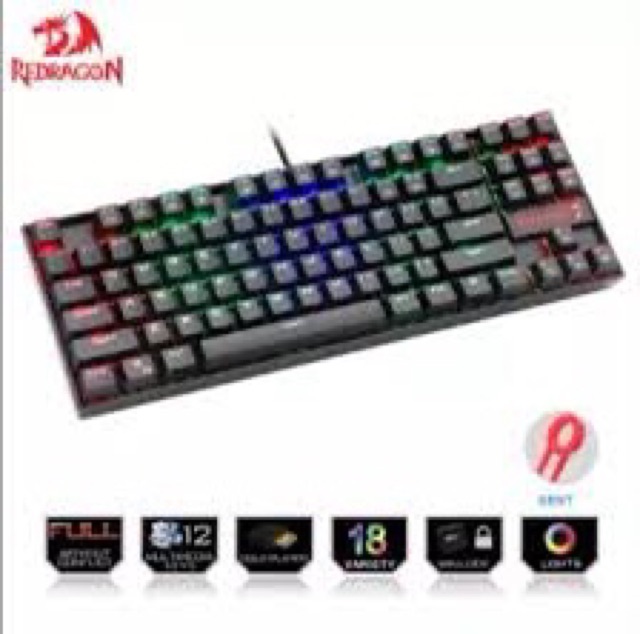 Bàn phím cơ Redragon Kumara K552 RGB