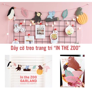 Lưới sắt trang trí + Kẹp gỗ treo ảnh