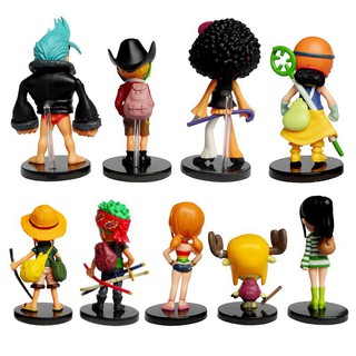 Mô Hình One Piece - Sét 9 Mô Hình One Piece Team Luffy (Mẫu 2)