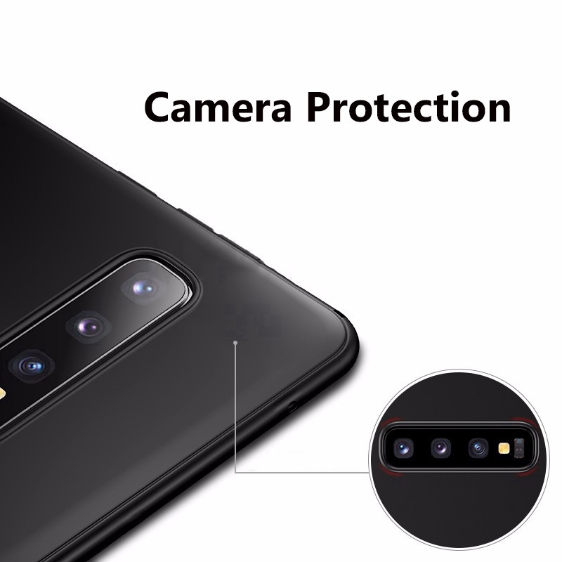 Ốp điện thoại silicone nhám siêu mỏng dành cho điện thoại Samsung Galaxy S10 5G S10e S10 Plus