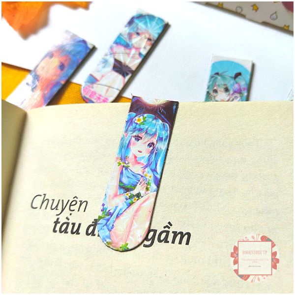 Combo 5 Bookmark Nam Châm Đánh Dấu Sách - Anime