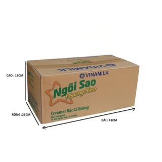 Combo 10 hộp carton kích thước 41x21x18