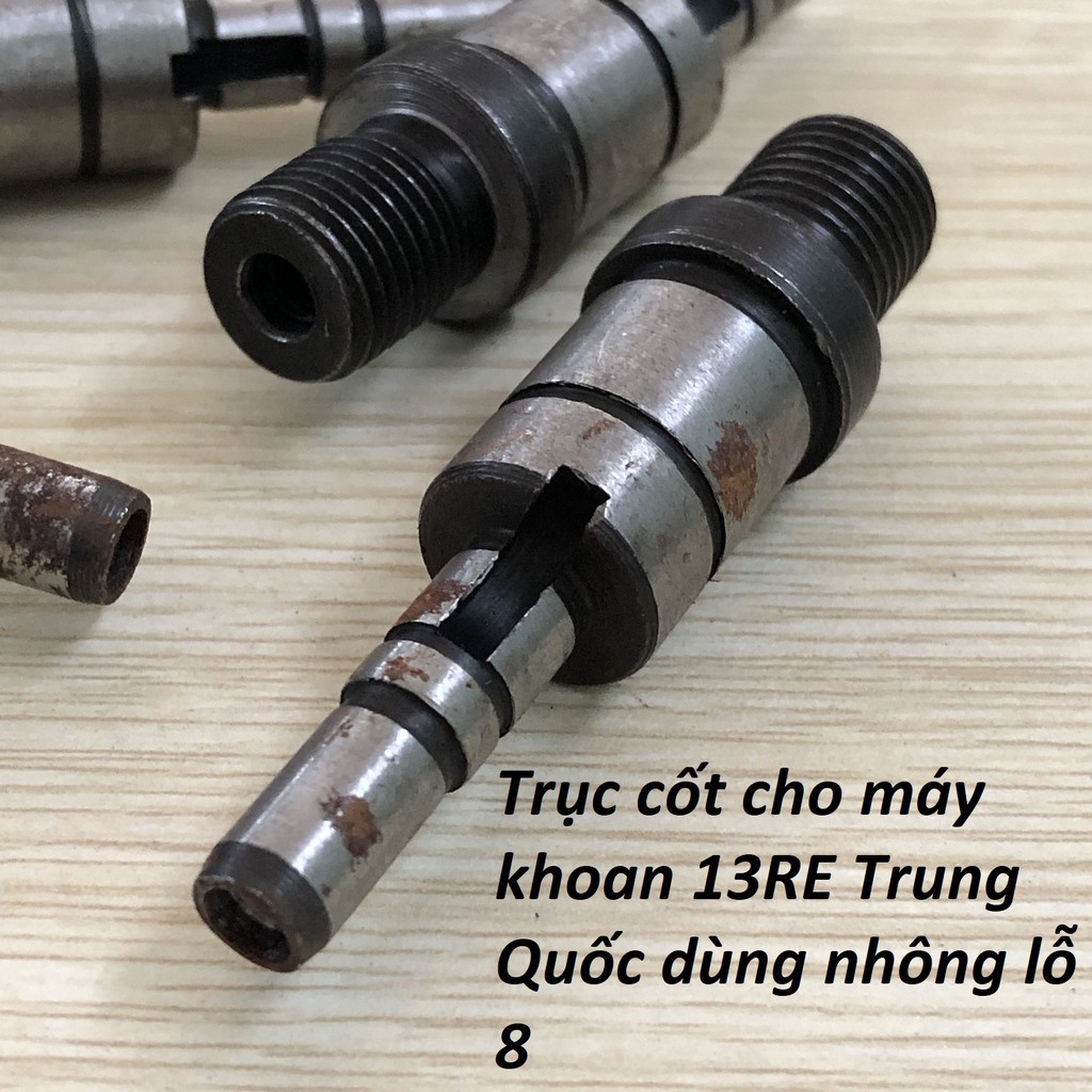 (Spindle) Trục cốt máy khoan BOSCH 13 RE 3 loại kích cỡ khác nhau
