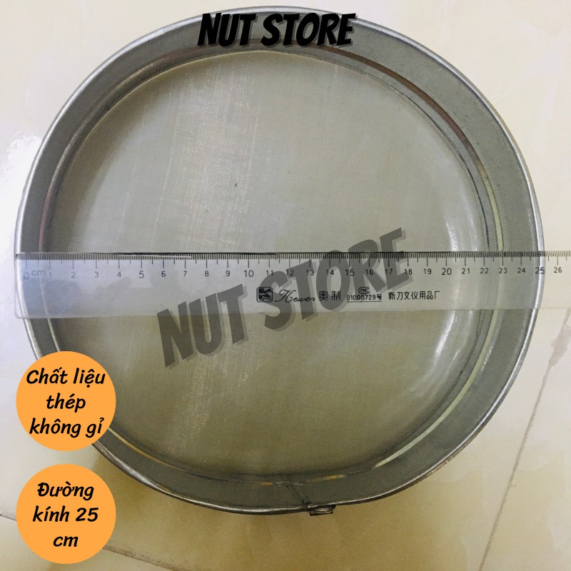 Rây lọc mịn sữa hạt Nut Store đường kính 25cm