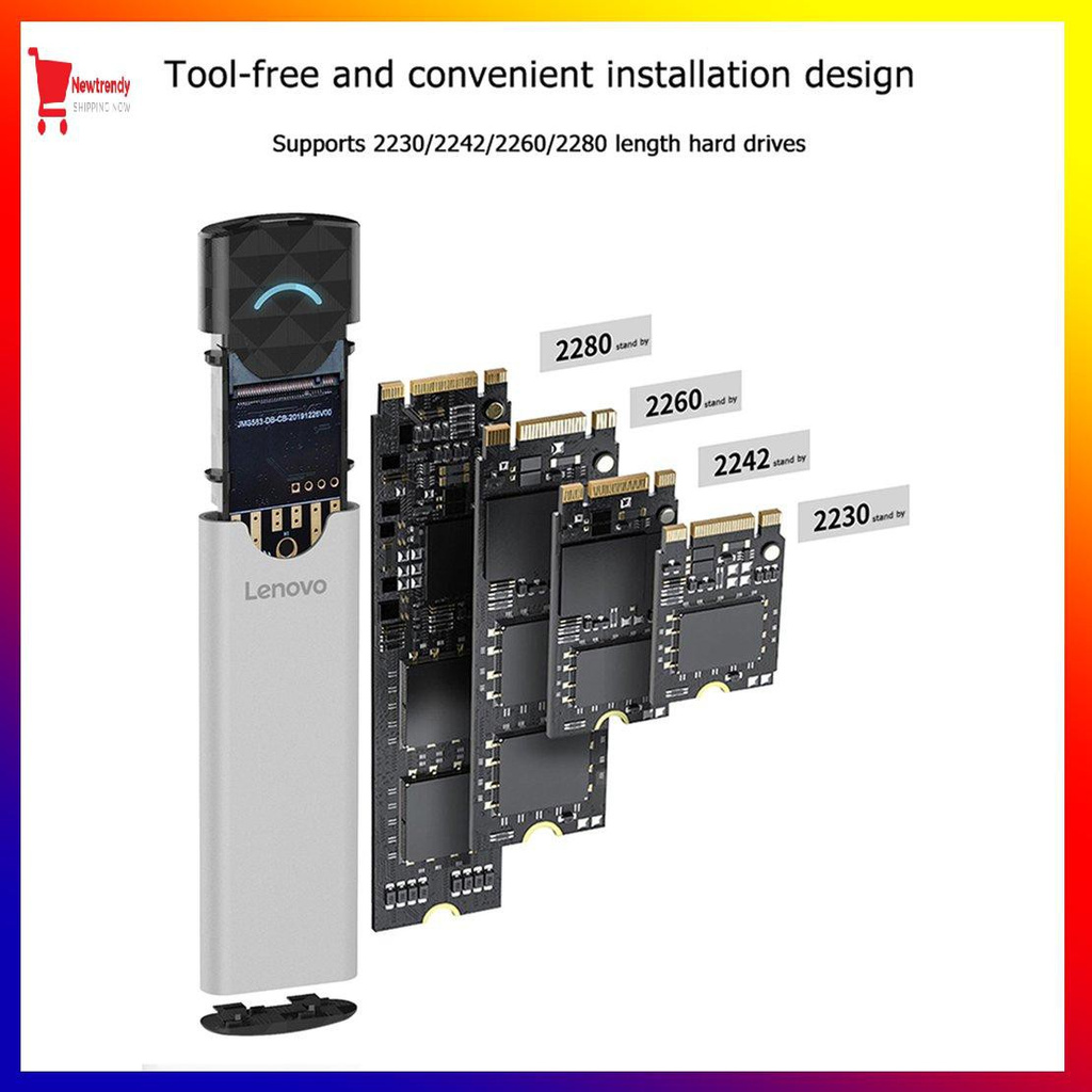 Hộp Đựng Ổ Cứng Ssd M-01 M2 Ssd Usb 3.1 Gen2 (0601) | BigBuy360 - bigbuy360.vn