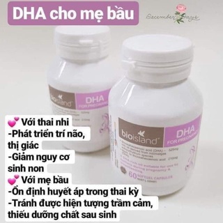 DHA Bầu Biosland 60 viên Úc