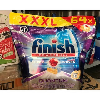 Finish quantum viên rửa bát cao cấp 64 viên