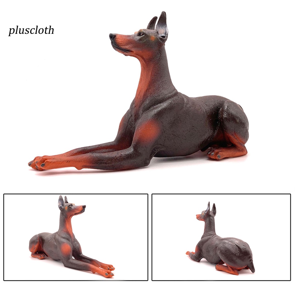 Mô hình nhân vật Doberman lắp ráp cho bé