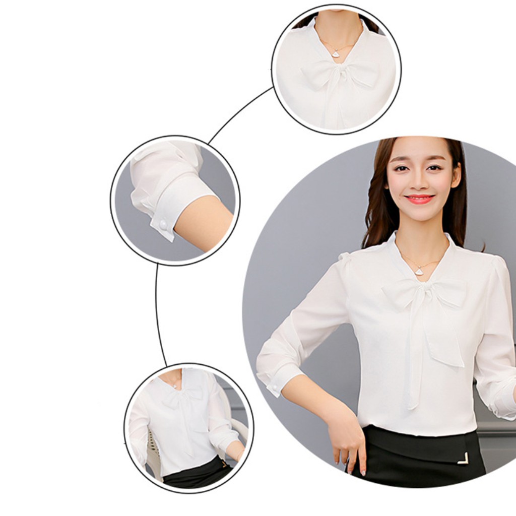 Áo sơ mi công sở nữ thiết kế trẻ trung chất liệu mát mẻ