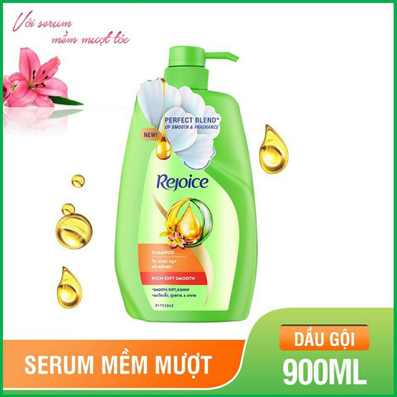 ĐẦU GỌI REJOICE SHAMPOO 48-HOOTH 900 ml.