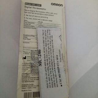 Nhiệt kế điện tử Omron MC246