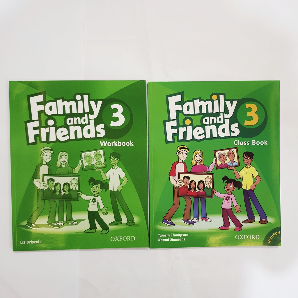 Combo Family and Friends Đồng Giá ( Bản 1st gồm Work Book và Student Book + File Nghe gửi Email)