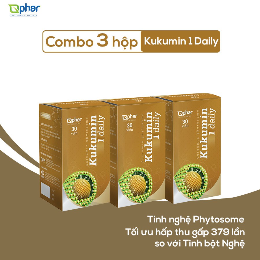 Tinh nghệ Phytosome tối ưu hấp thu được nhập khẩu trực tiếp từ Italia - 𝐊𝐮𝐤𝐮𝐦𝐢𝐧 𝟏 𝐃𝐚𝐢𝐥𝐲