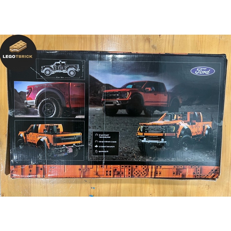 Đồ chơi lắp ráp mô hình thông minh Ford Ranger - Ranger raptor - Tbrick - nonlego