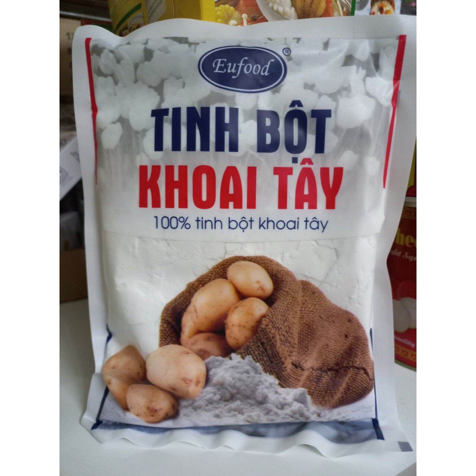 Tinh bột khoai tây Eufood 400g ⚡ GIÁ TỐT NHẤT ⚡ bột khoai tây dùng làm bánh, nấu ăn