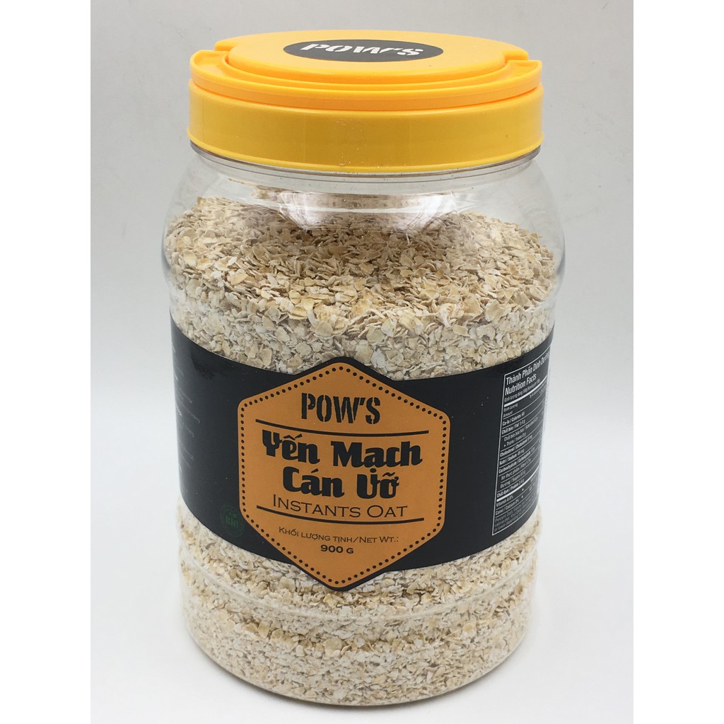 900gr YẾN MẠCH CÁN VỠ POW'S 100% HÀNG NHẬP KHẨU ÚC