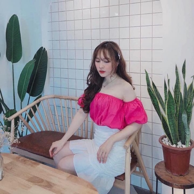 Set rớt vai nhiều màu🌸
