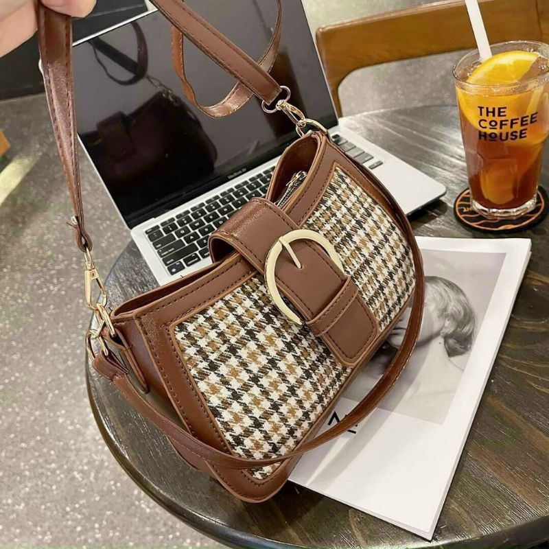 Túi kep nách đeo chéo 2 dây mẫu mới cực đẹp mã61