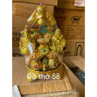 Tháp tỏi ngũ cốc ngọc thực tài địa