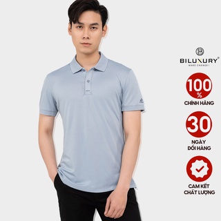 Áo polo nam cổ bẻ thời trang Biman by Biluxury kiểu dáng lịch lãm basic nhiều màu trẻ trung 5APCB007
