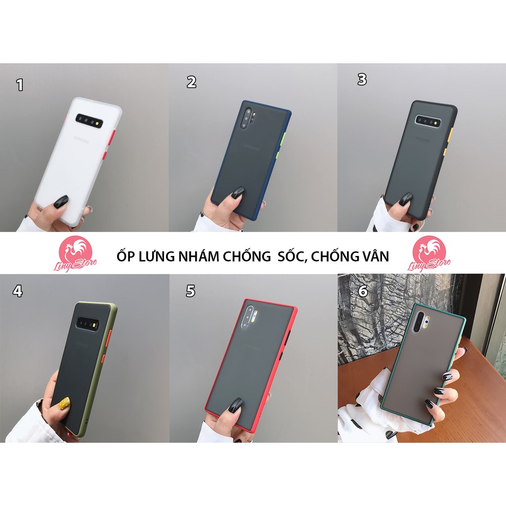 [ HOT 2020 ] Ốp Lưng Nhám Chống Sốc, Chống Bám Vân Tay cho Samsung Note 8 / Note 9 / Note 10 / Note 10+ | BigBuy360 - bigbuy360.vn