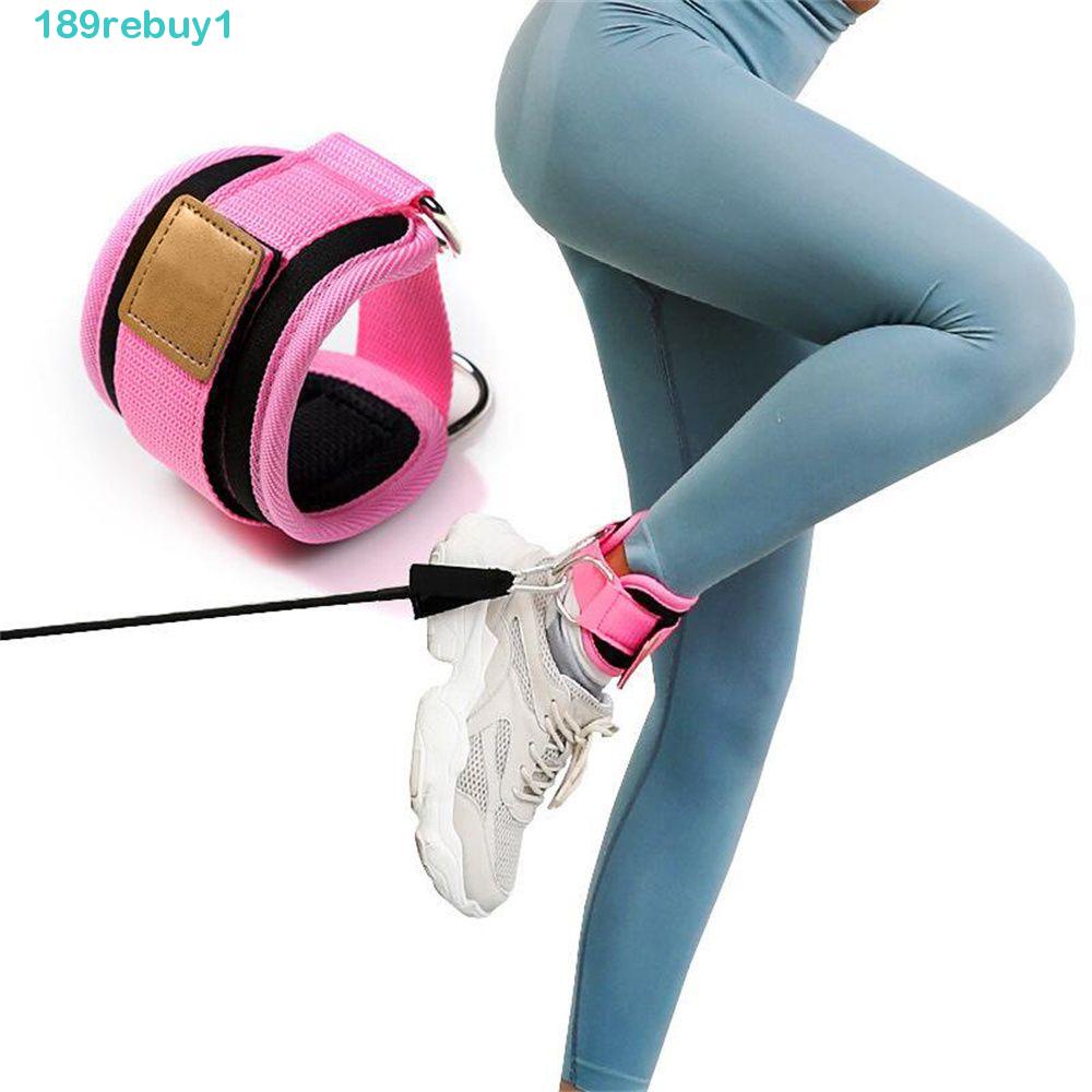 Rebuy1 Đai Quấn Mắt Cá Chân Có Khóa Vòng Chữ D Hỗ Trợ Luyện Tập Thể Hình