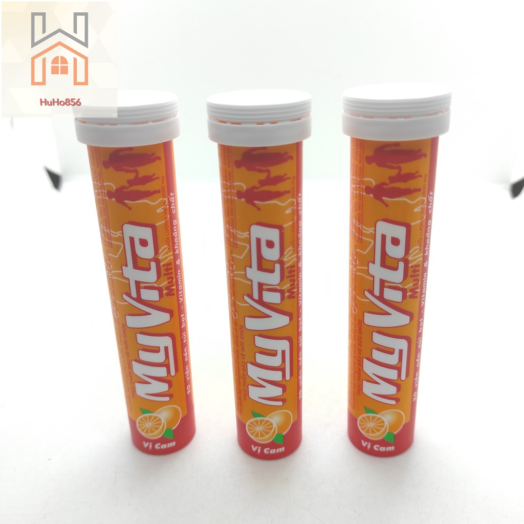 Myvita Multi - Vị Cam- Viên Sủi Bổ Sung Vitamin Chất Khoáng