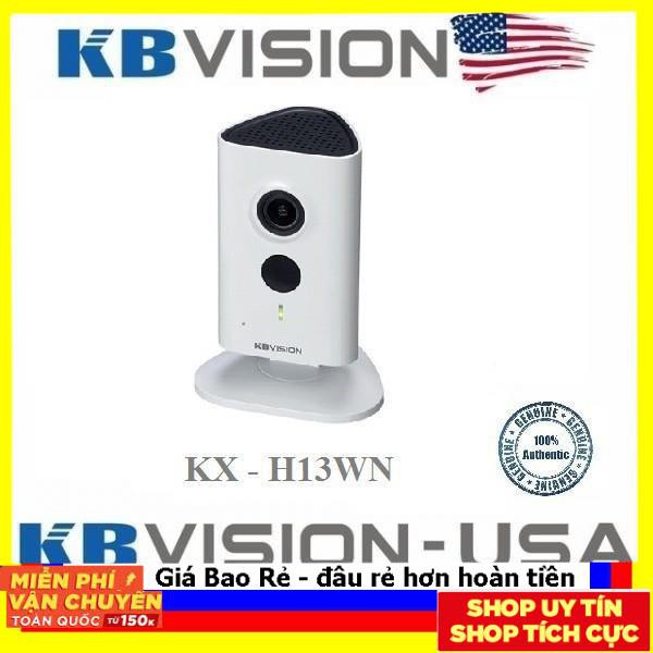[Mã 159ELSALE hoàn 7% đơn 300K] Camera IP không dây hồng ngoại 1.3 Megapixel KBVISON KX-H13WN