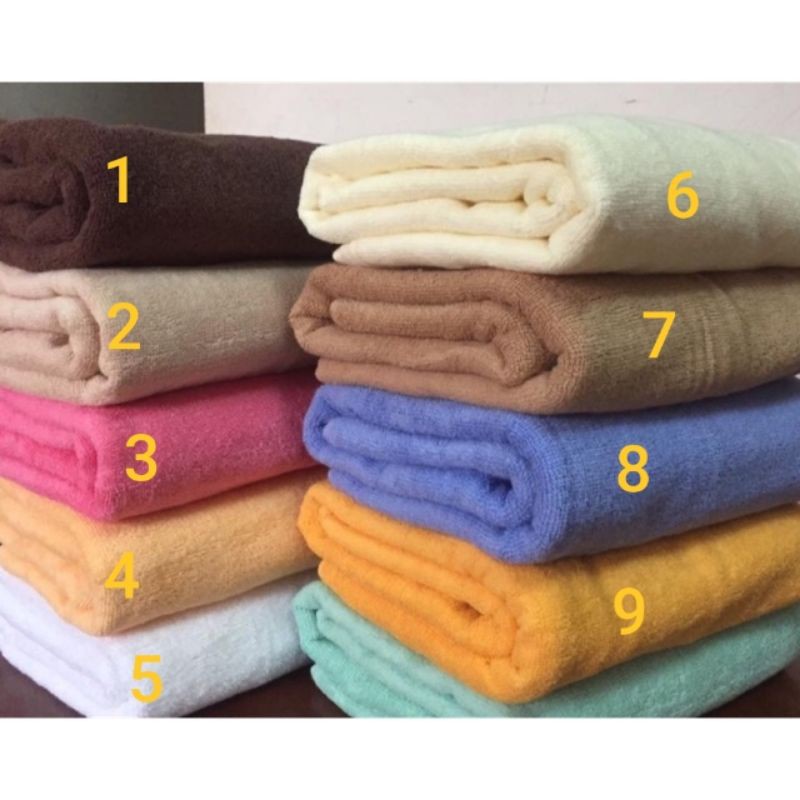 [16 màu lựa chọn] Khăn Tắm 70x140cm Xuất Nhật 100% cotton trọng lượng 330-340g