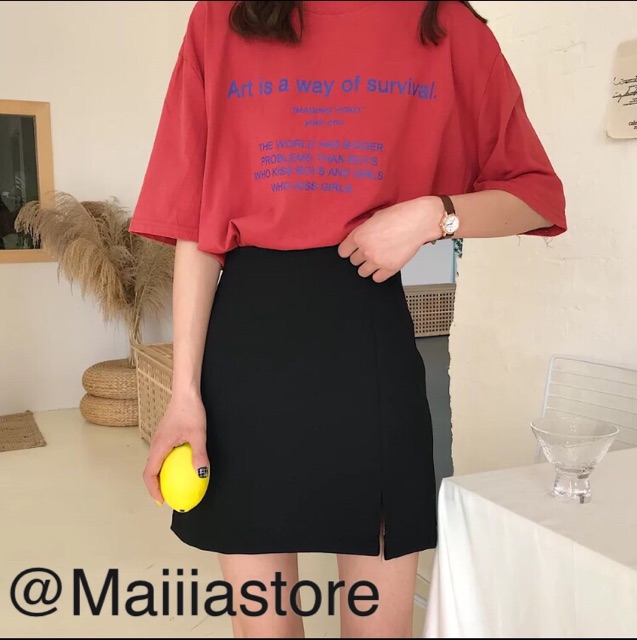 HàNG SẴN Chân váy ngắn xẻ 3 màu (ảnh thật sau) | BigBuy360 - bigbuy360.vn