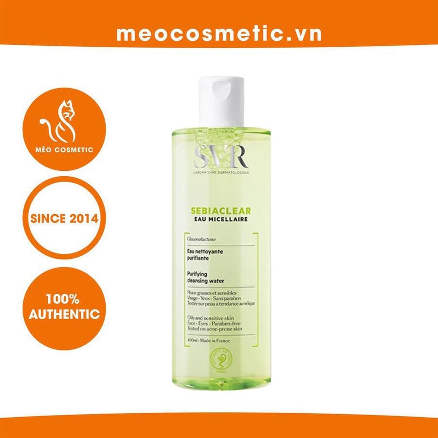 Nước Tẩy Trang SVR Sebiaclear Eau Micellaire 400ml