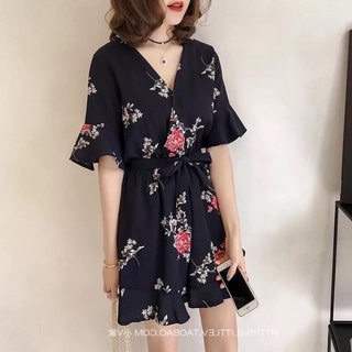 [Hàng oder 10-15 ngày về] JUMSUIT hoa