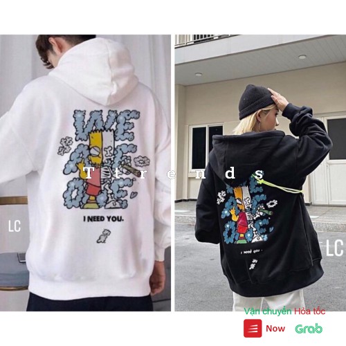 Áo Khoác Nỉ Thu Đông I WOOD YOU Unisex Dáng Rộng